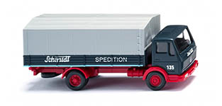 Wiking 043703 - H0 - MB NG Pritschen-Lkw Spedition Schmidt